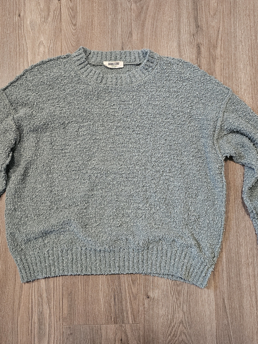 Double Zero Women's Crewneck Sweater in Green - Large